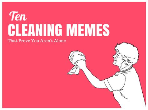 Cleaning Memes That Will Make Your Day The Maids Cleaning Quotes