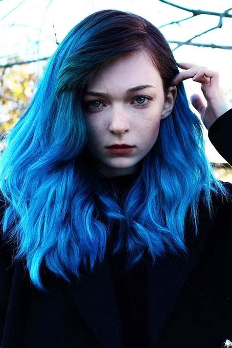 Blue Emo Hairstyles For Girls Telegraph