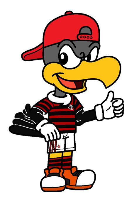 Mascotes do Brasileirão Desenhos: Urubu Flamengo Mascote