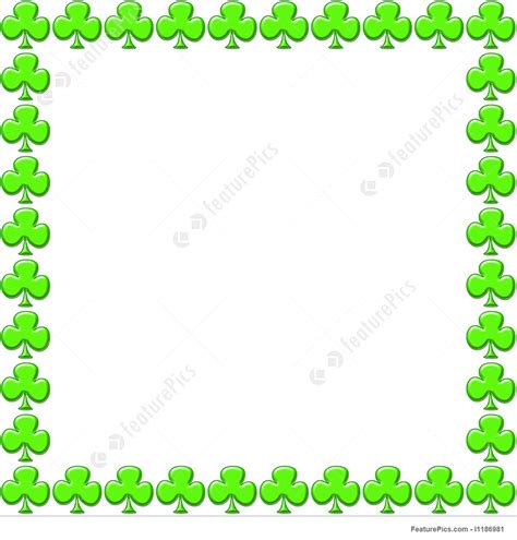 Shamrock Border Clipart Free Download On Clipartmag