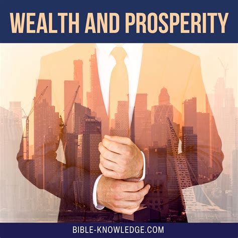 What Does The Bible Say About Wealth And Prosperity
