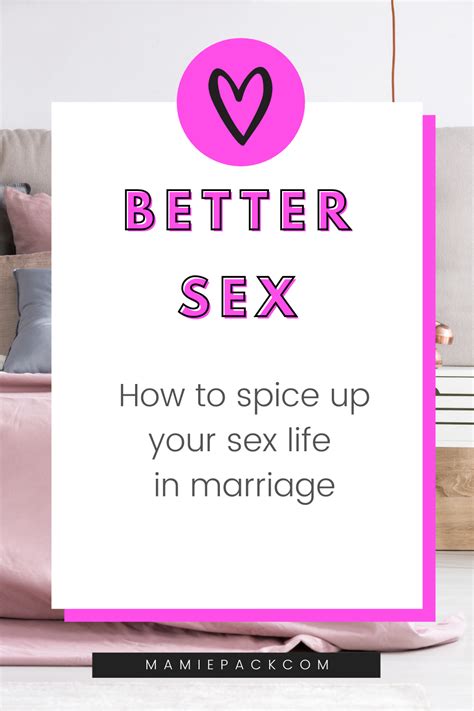 How To Put Sex Back In Your Marriage Artofit