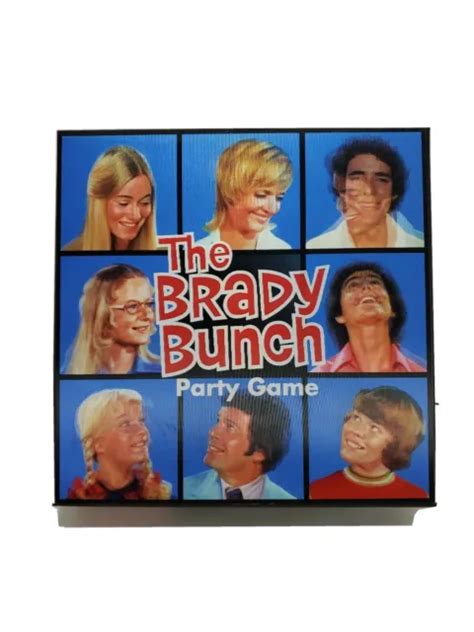 New The Brady Bunch Party Game 3d Box Prospero Hall Nostalgic Toy