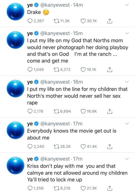 Kanye West Goes on Bizarre and Dangerous Twitter Rant, Taunts Kim ...