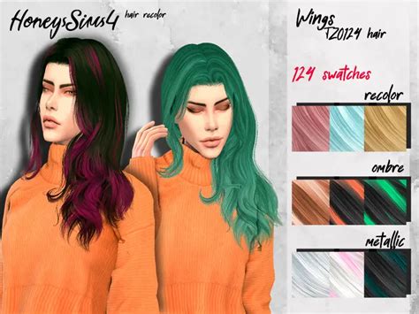 The Sims Resource Musaes Tuyo Hair Recolored By Honeyssims4 Sims 4 Vrogue
