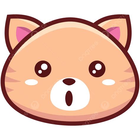 Shocked Cat Vector Shocked Paint Shock Png And Vector With