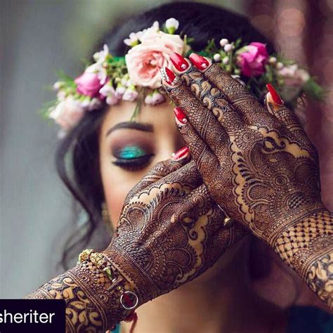 Beautiful Bridal Henna Makeup And Hair Ampgsp3wz Indian