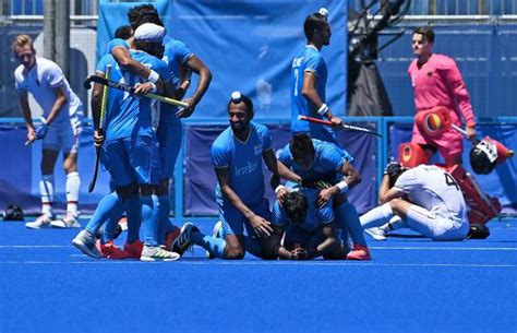 Historic Indian Mens Hockey Team Clinches First Olympic Medal In 41 Years
