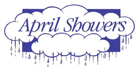 April Showers Clipart Clip Art Library