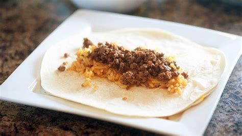 Beans, bell pepper, onion and jalapeño (if using). Copycat Taco Bell™ Quesarito | Recipe | Taco mix seasoning ...