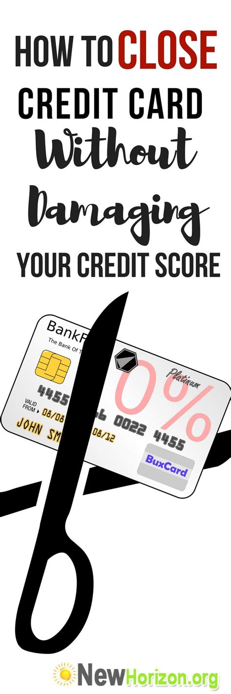 Your credit card issuer will inevitably close an inactive account. How to Close Credit Cards Without Damaging Your Credit Score | Closing credit cards, Small ...