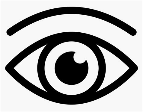 Visualization Icon Png Download Vector Eye Icon Transparent Png
