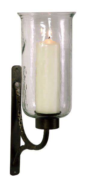 Tall glass and iron wall sconce (set of 2) by andover mills™. Wrought Iron Candle Sconce - Foter
