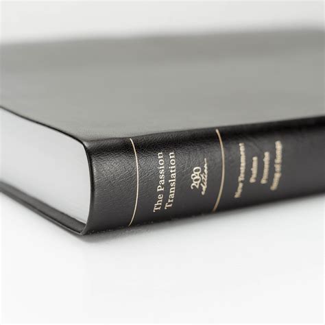 The Passion Translation Bible 2020 Edition Black Bethel Store