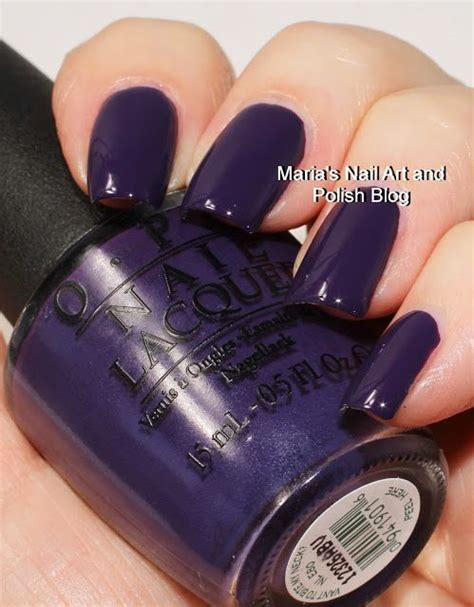 Marias Nail Art And Polish Blog Opi Pamplona Purple Eurso Euro Vant