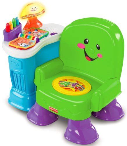 Parents love them for providing a safe place for baby to play or relax while they get other things done. oldstreetshop: Fisher Price Laugh n Learn Song n Story Chair