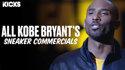 Every Kobe Bryant Sneaker Commercial Nike And Adidas Youtube