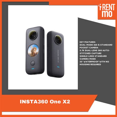 Insta360 One X2 Waterproof Pocket 360 Buy Rent Pay In Installments