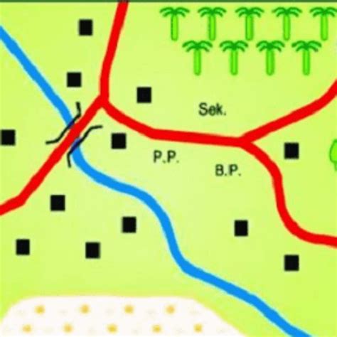 Simbol Kelapa Sawit Dalam Peta Lakar Geografi Tingkatan Bab Peta My