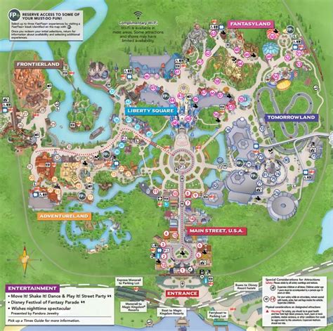 Walt Disney World Announces New Maps For The Magic Kingdom Chip And