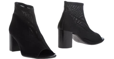 Laura Bellariva Ankle Boots In Black Lyst