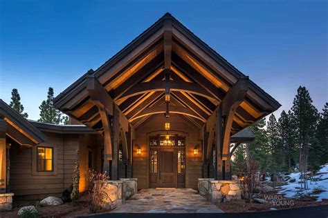 Lodge Style Home Blends Rustic Contemporary In Martis Camp