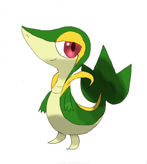 Snivy By Cloudy Darkness On Deviantart