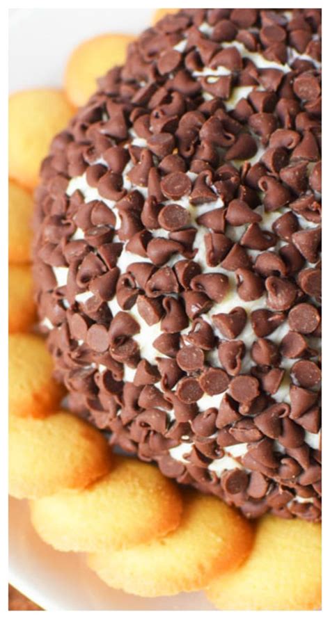 Chocolate Chip Cheese Ball Recipe This Chocolate Chip Cheese Ball Is