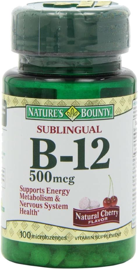 Best Vitamin B12 Sublingual 500 Mcg Your Best Life