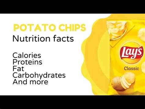 Lays Chips Nutrition Facts