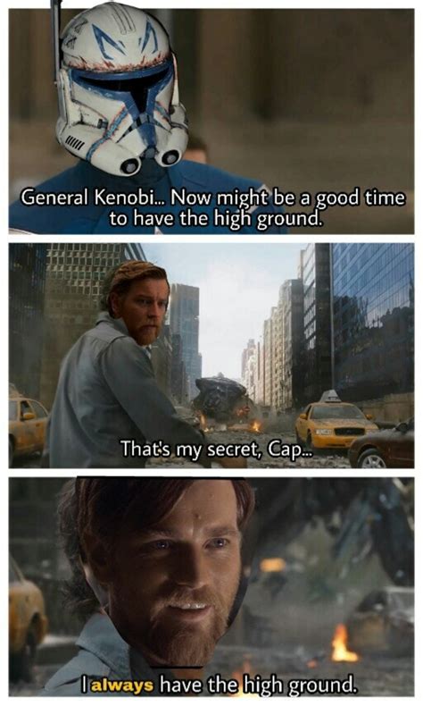 General Kenobi Now Might Be A Good Time To Have The High Ground I