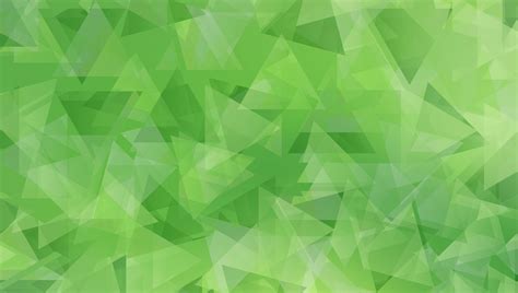 Abstract Geometric Background Of Green Poster Template Abstract
