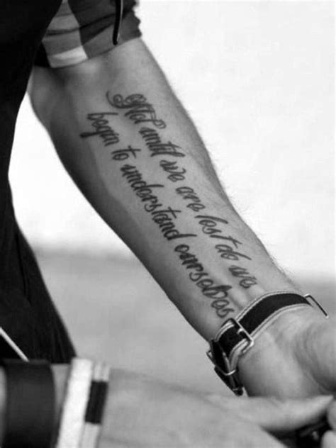 Top 41 Forearm Quote Tattoo Ideas 2020 Inspiration Guide In 2020
