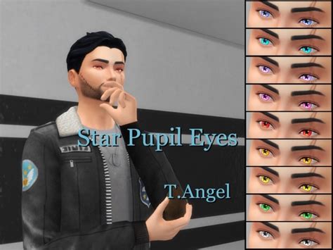 Star Pupil Eyes White Sclera By Serpentia At Mod The Sims The Sims 4