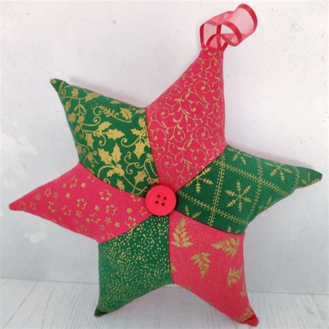 38 Holiday Stars Ornament Sewing Pattern Vailakester