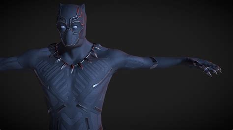 Black Panther Buy Royalty Free 3d Model By Cgmax7 9e24786