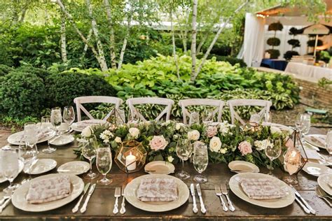 Glamorous Outdoor Ceremony And Reception At Chicago Botanic Garden