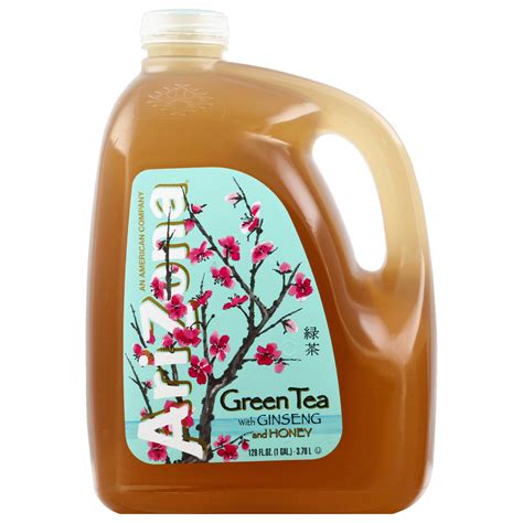 Arizona Green Tea With Ginseng And Honey Shop Tea At H E B
