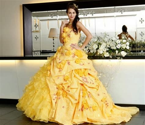 Various Kinds Of Wedding Dresses With New Models Yellow Wedding