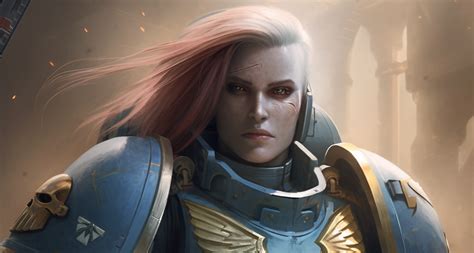 A Case For Female Space Marines In Warhammer 40k By Wave Collapse