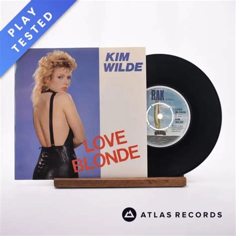 Kim Wilde Love Blonde 7 Vinyl Record Vg Vg 6 37 Picclick