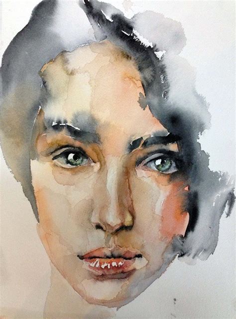 Watercolor Portrait Painting Tutorial Warehouse Of Ideas