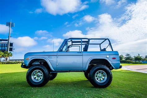 1974 Brittany Blue Classic Ford Bronco Classic Ford Broncos Ford