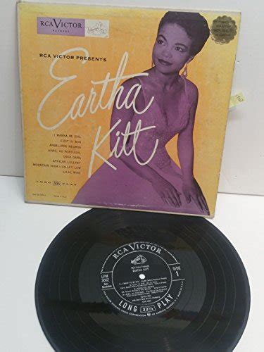 EARTHA KITT RCA Victor Presents Eartha Kitt 10 Vinyl LPM3062