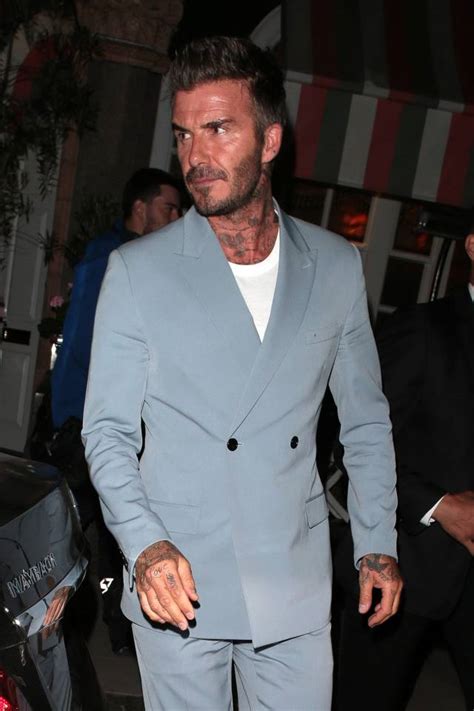 David Beckham Rocks The Suit You Will Be Wearing A Year From Now
