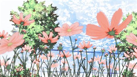 Flowers Anime And  Image Ästhetischer Anime Old Anime Anime Art