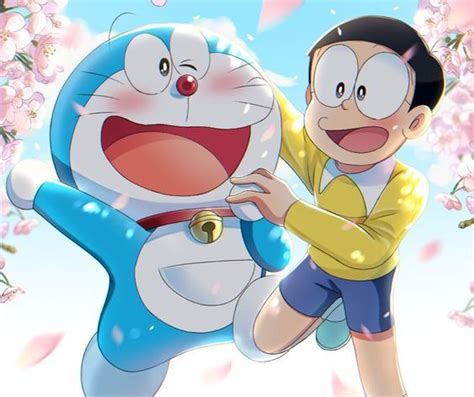 Gambar Doraemon Lucu Wallpaper Kartun Hd Wallpaper Anime Ilustrasi Lucu
