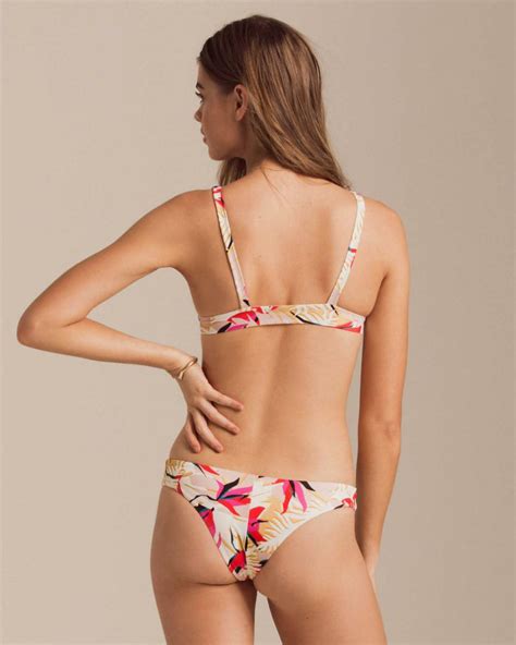 Swim Billabong Womens Tropic Haze Cheeky Bikini Bottom Multi