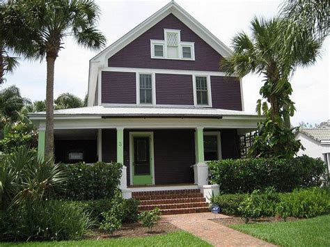 25 Inspiring Exterior House Paint Color Ideas Purple Exterior Paint