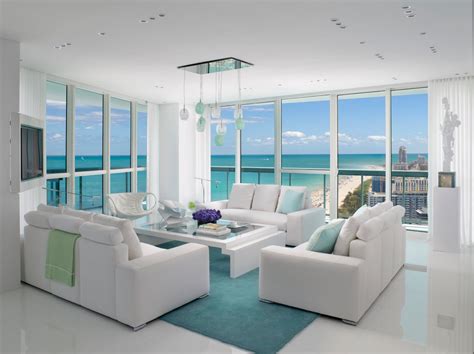 Contemporary Living Room In Miami Fl By Jennifer Post Design Inc